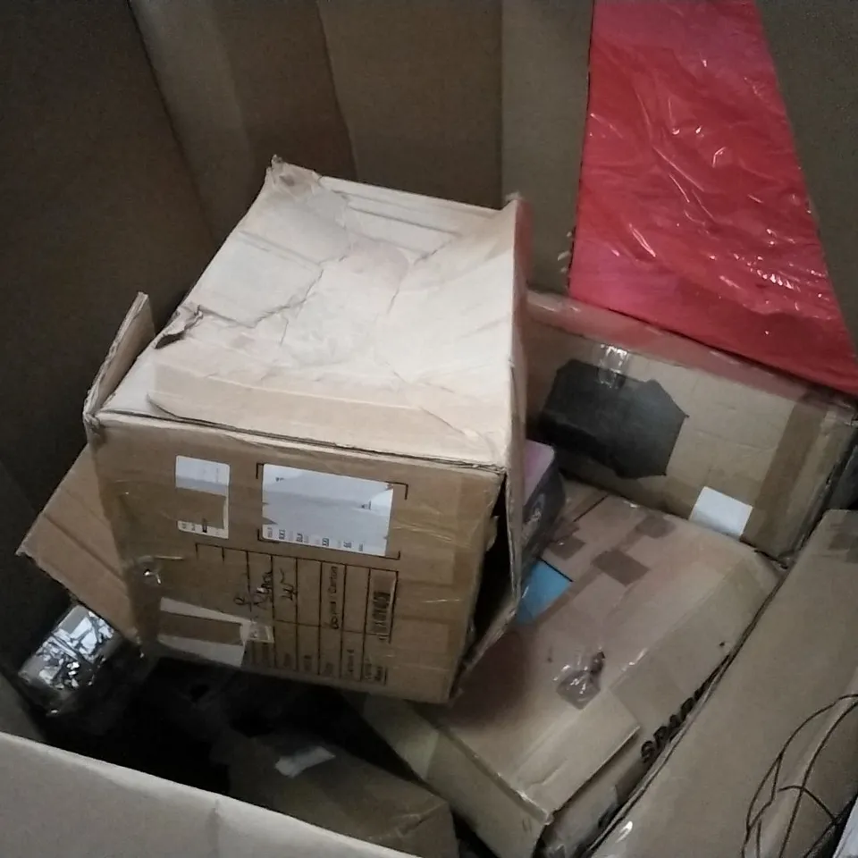 PALLET OF ASSORTED ITEMS INCLUDING AIR COOLER, PORTABLE WARDROBE, EMALL LIFE, LIMITLESS 16 INCH PEDESTAL FAN 