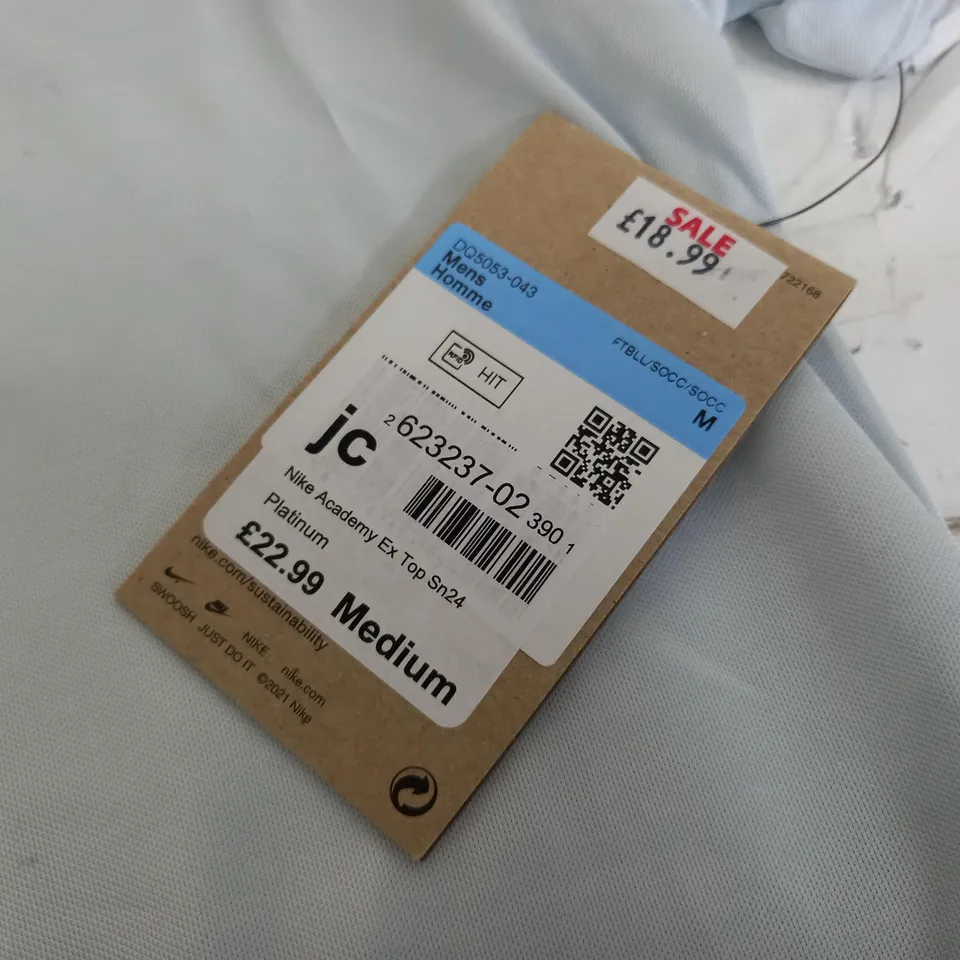 NIKE ACADEMY LIGHT BLUE T-SHIRT - MED