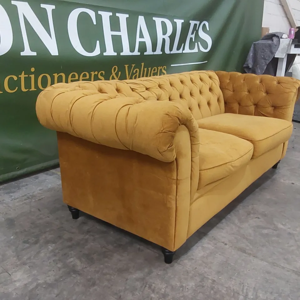 QUALITY DESIGNER LITTLEHAMPTON 3 SEATER CHESTERFIELD SOFA