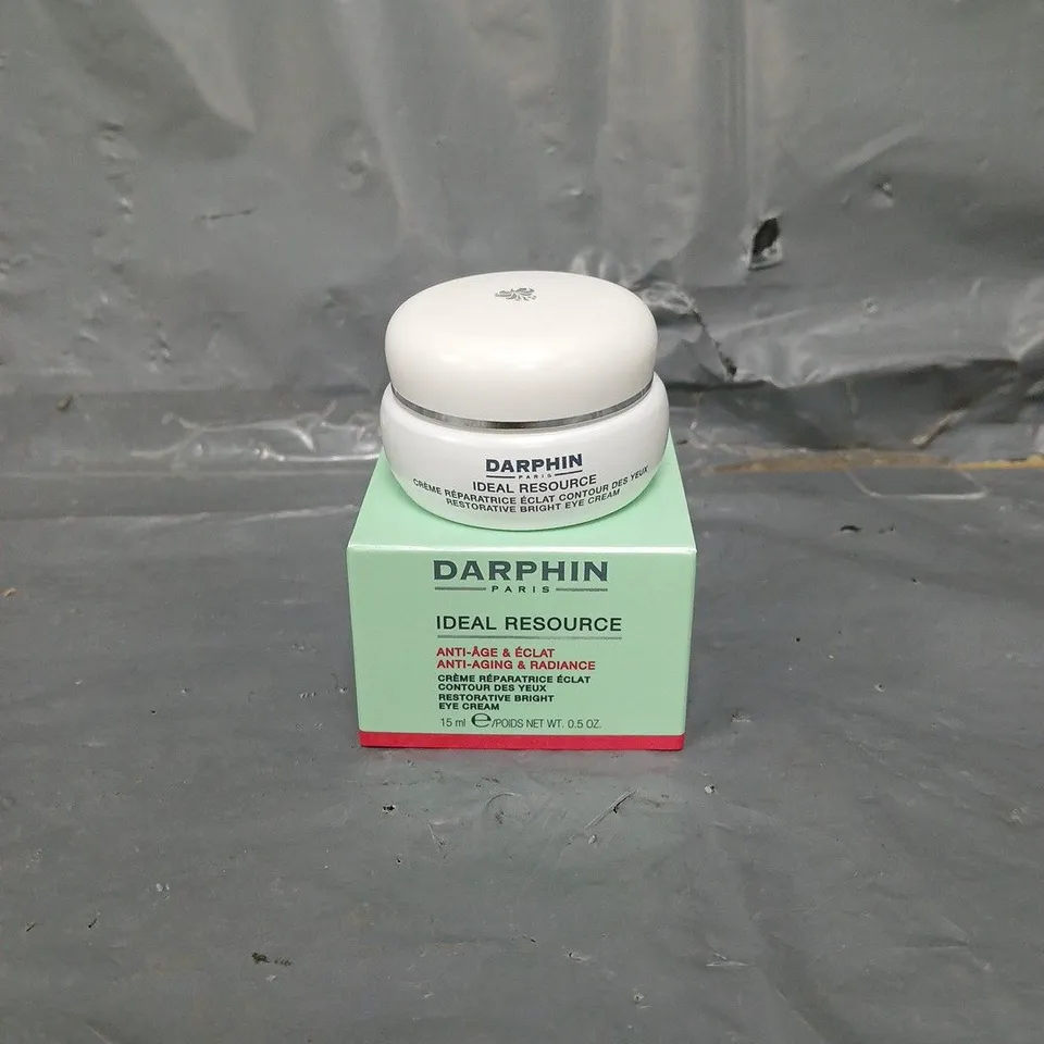 BOXED DARPHIN IDEAL RESOURCE RESTORATIVE BRIGHT EYE CREAM 15ML