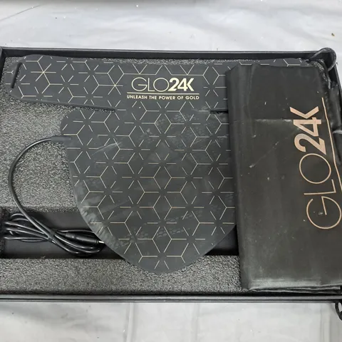 GLO24K 7-COLOR LED MASK FOR NECK, CHEST & DÉCOLLETÉ – EXCLUSIVE LIMITED EDITION