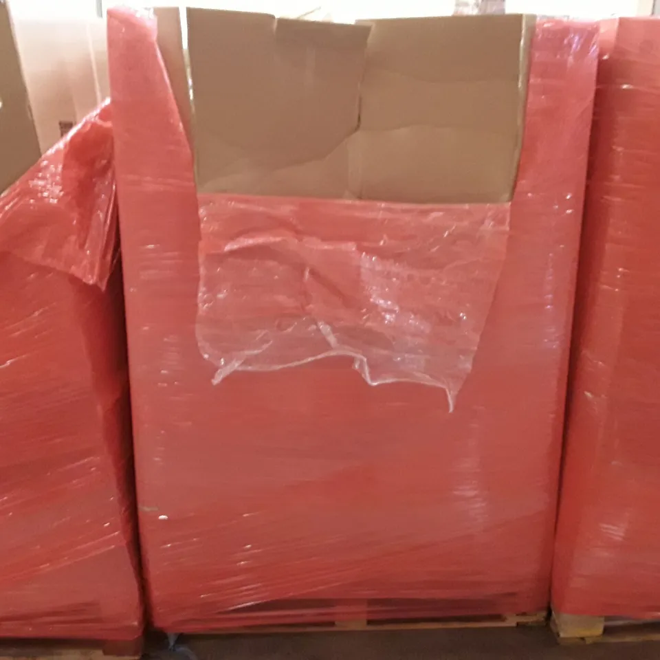 PALLET TO CONTAIN AN ASSORTMENT OF HOUSEHOLD ITEMS TO INCLUDE MINI CHAINSAW, OFFICE CHAIR, CARPET KNEE KICKER AND TOWER HUMIDIFIER ECT