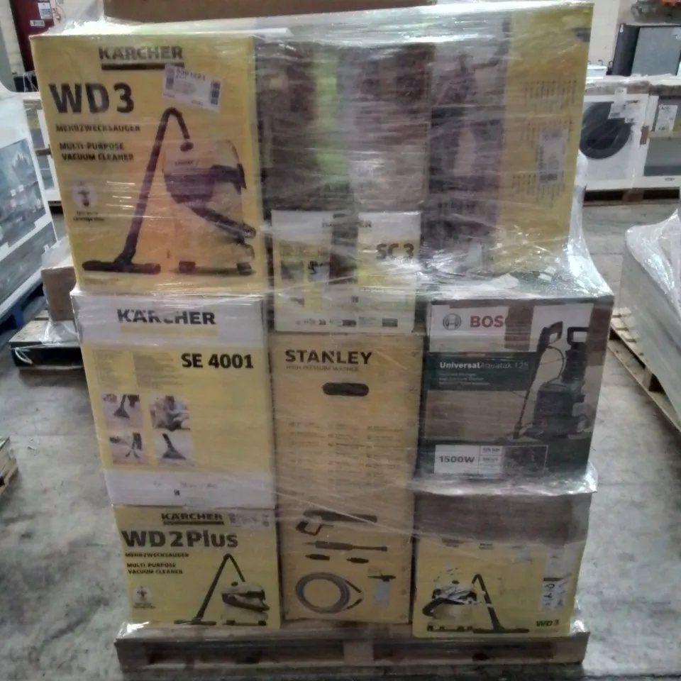 PALLET OF APPROXIMATELY 23 RAW UNTESTED HOUSEHOLD ELECTRICAL TO INCLUDE: