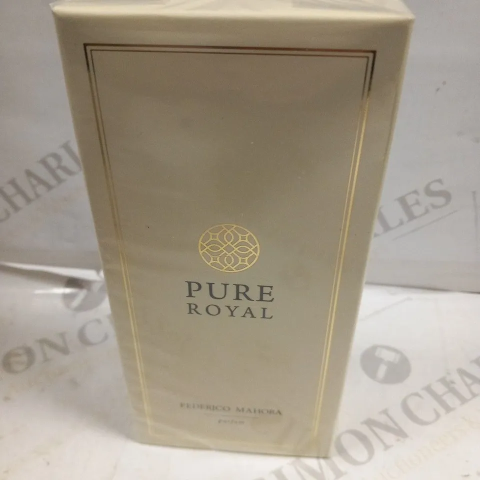 BOXED AND SEALED FEDERICO MAHORA PURE ROYAL PARFUM 50ML