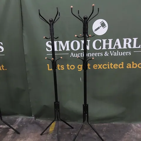 SET OF 2 DESIGNER COAT HANGERS