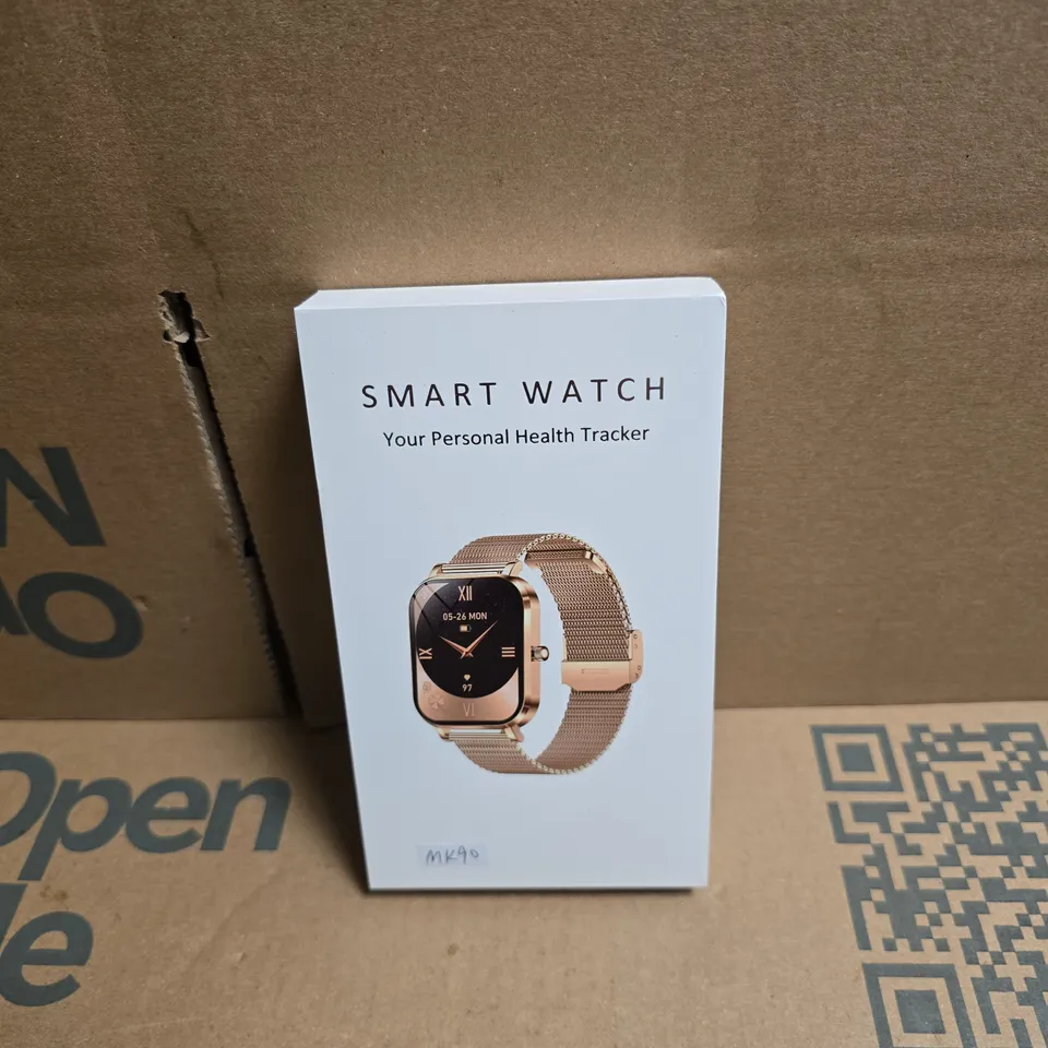 PINK SMART WATCH IN BOX WITH MANUAL