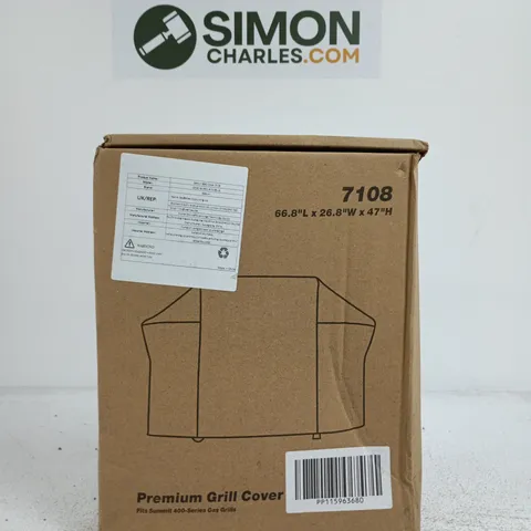 PREMIUM GRILL COVER FOR SUMMIT 400-SERIES GAS GRILLS β BOXED