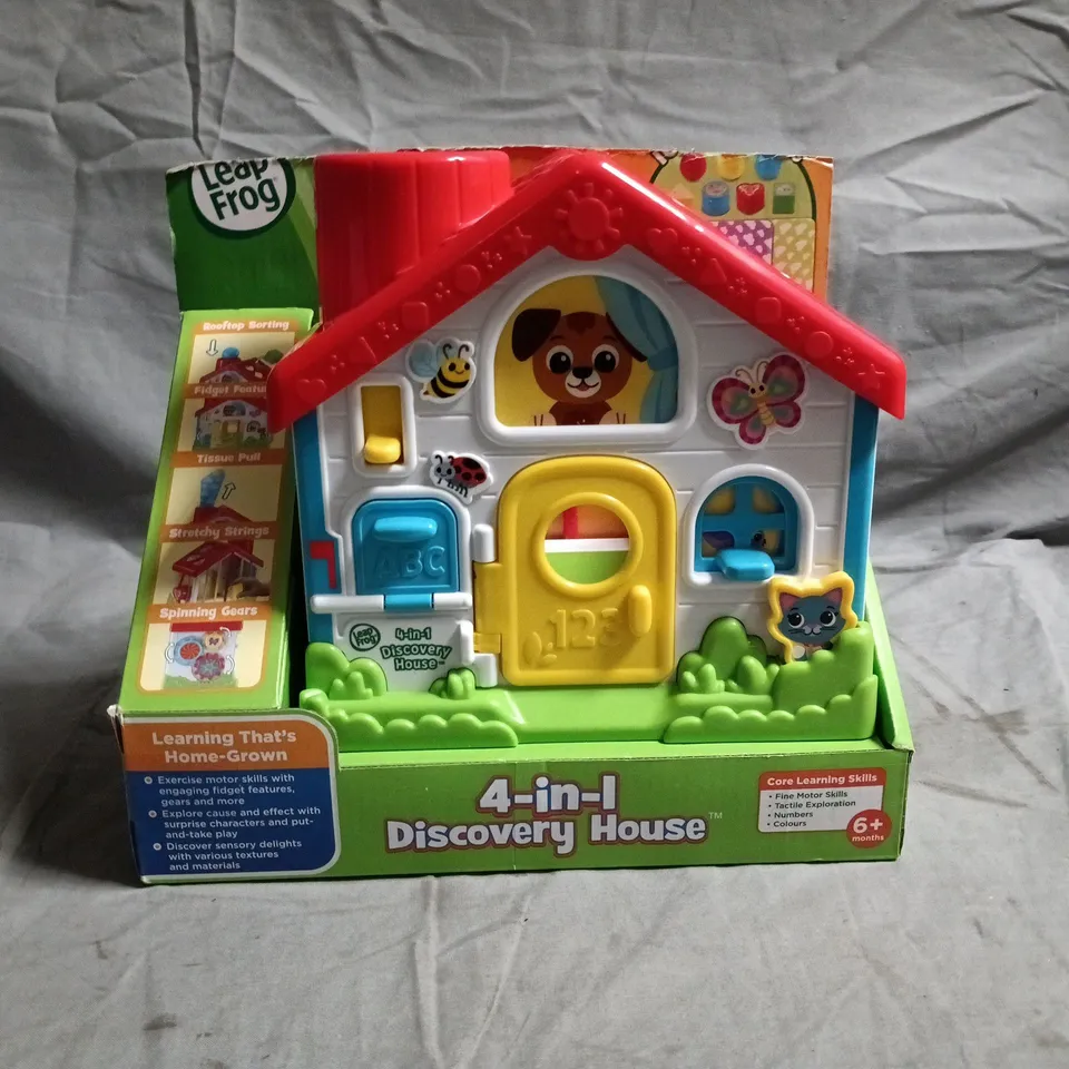LEAPFROG 4-IN-1 DISCOVERY HOUSE – BABY EDUCATIONAL TOY