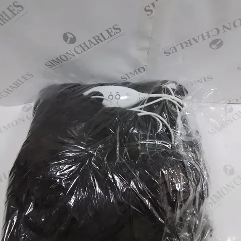 BOXED COZEE HOME FAUX FUR HEATED THROW IN CHOCOLATE