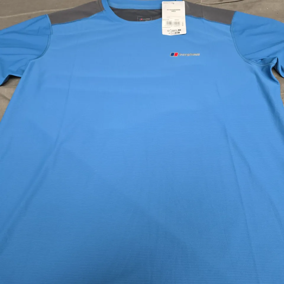 BERGHAUS 24/7 TECH TEE - SIZE LARGE