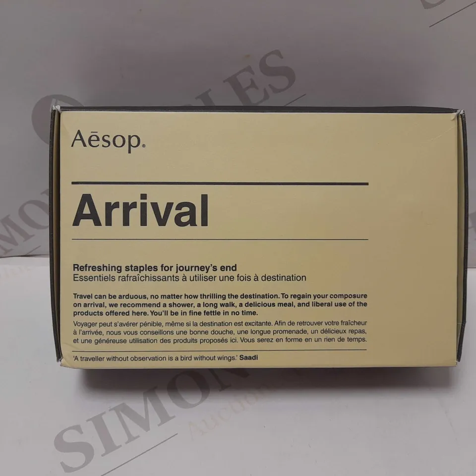 AESOP ARRIVAL TRAVEL KIT 