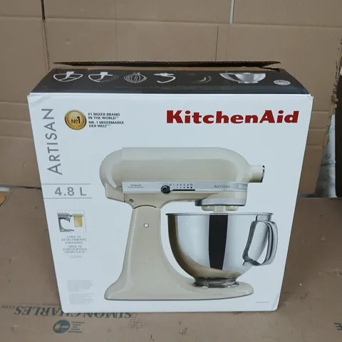 ARTISAN 4.8-LITRE TILT HEAD STAND MIXER - CREAM