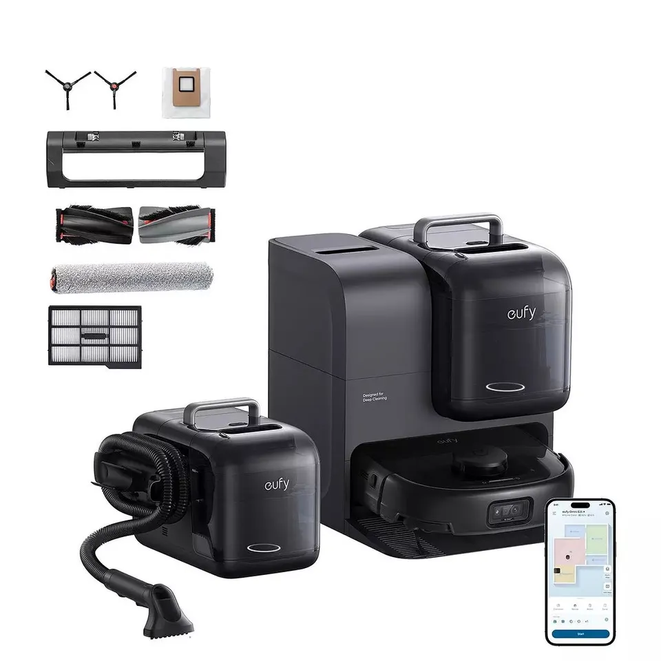 EUFY OMNI E28 ROBOT VACUUM & MOP WITH PORTABLE DEEP CLEANER £999