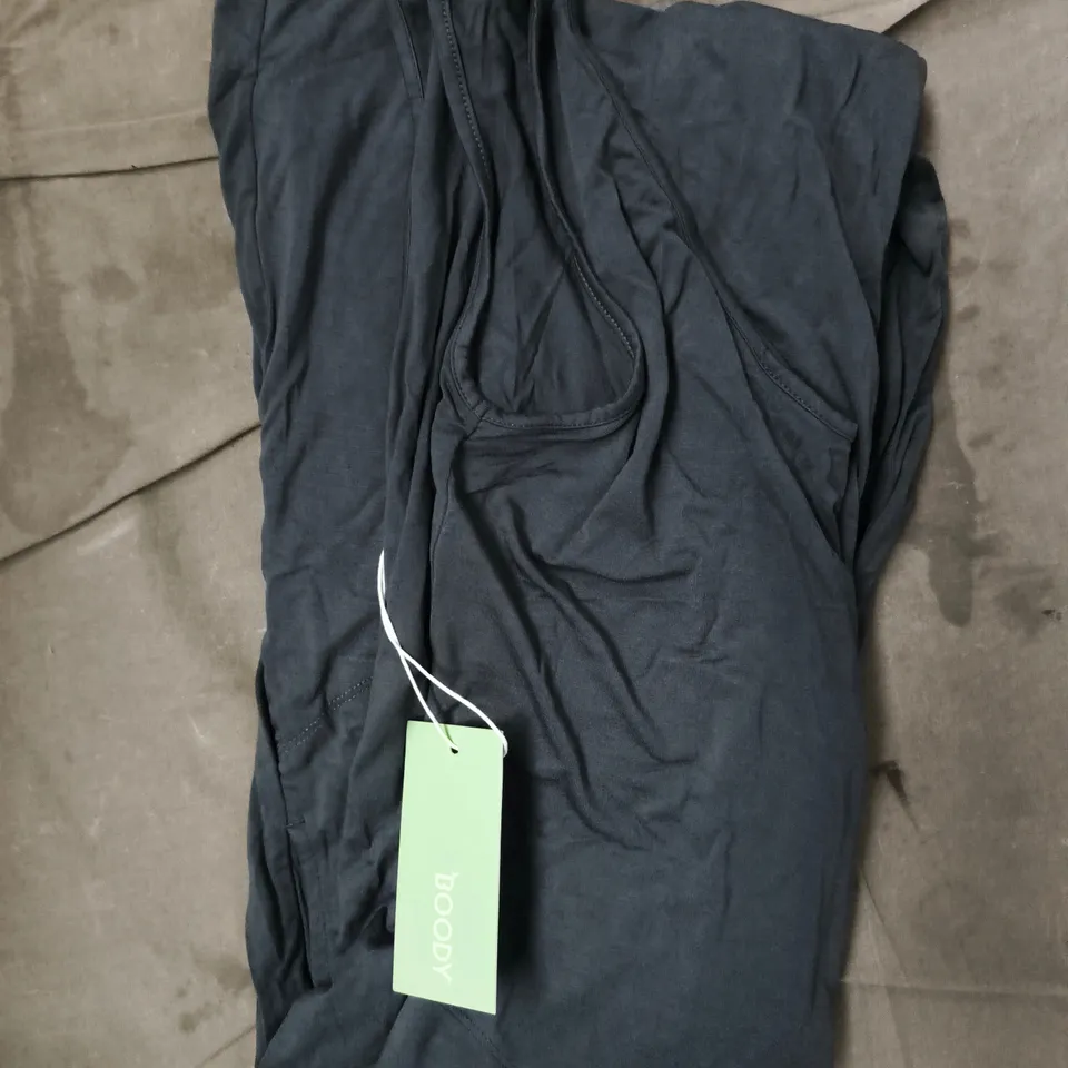 BOODY LONG JUMPSUIT IN STORM SIZE SMALL