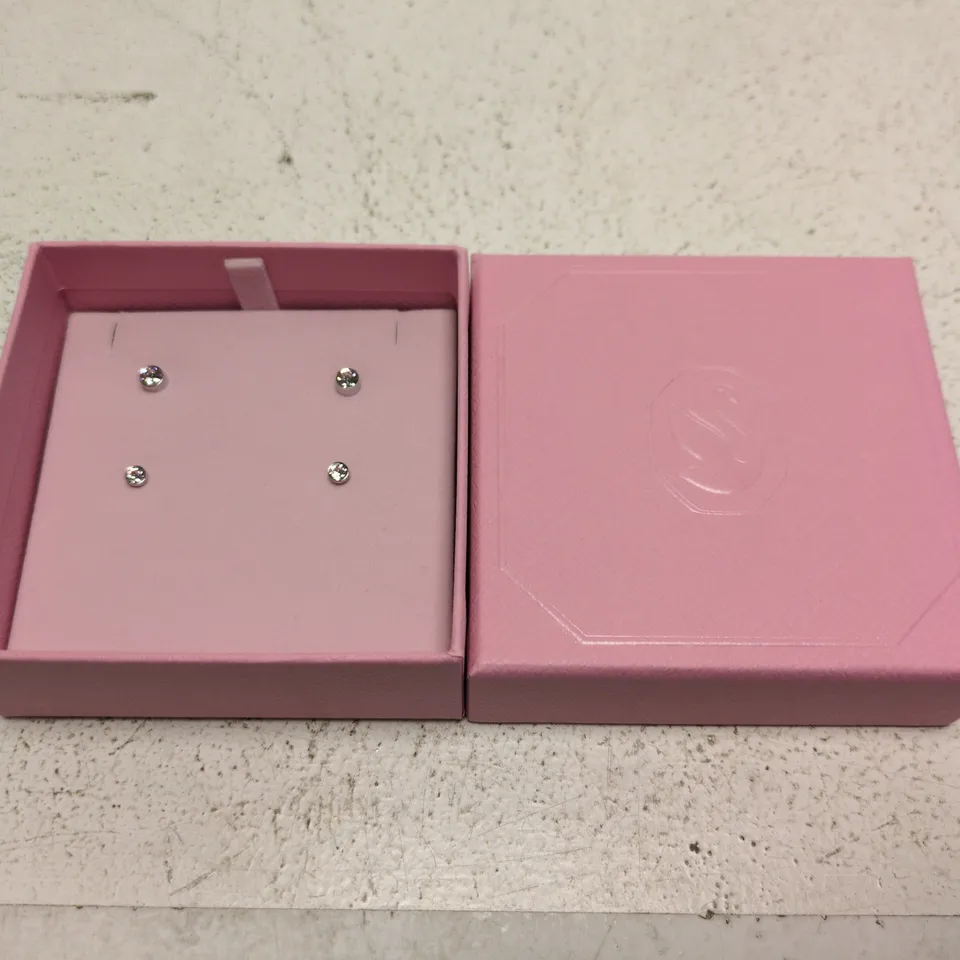 BOXED SWAROVSKI EARRINGS