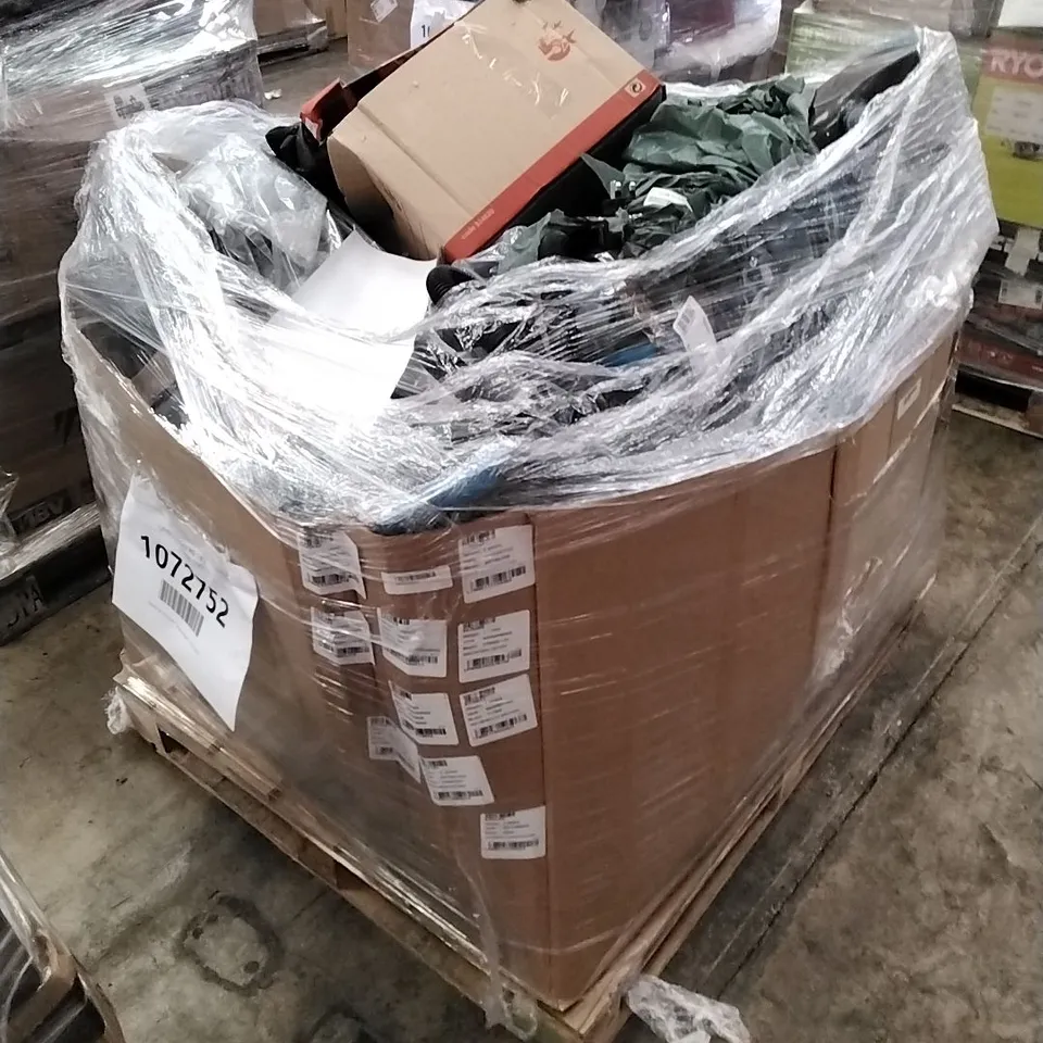 PALLET OF APPROXIMATELY 23 UNPROCESSED RAW RETURN HOUSEHOLD AND ELECTRICAL GOODS TO INCLUDE;
