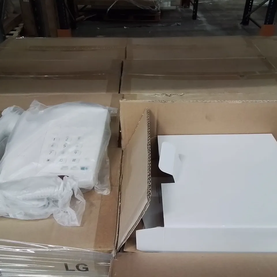 PALLET CONTAINING APPROXIMATELY 375 ASSORTED BRAND NEW  COMMERCIAL/OFFICE IP TELEPHONES