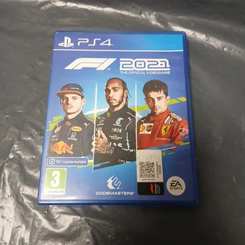 PS4 GAME – F1 2021: THE OFFICIAL VIDEOGAME