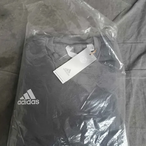 ADIDAS SWEAT TOP – GREY, UK MEDIUM