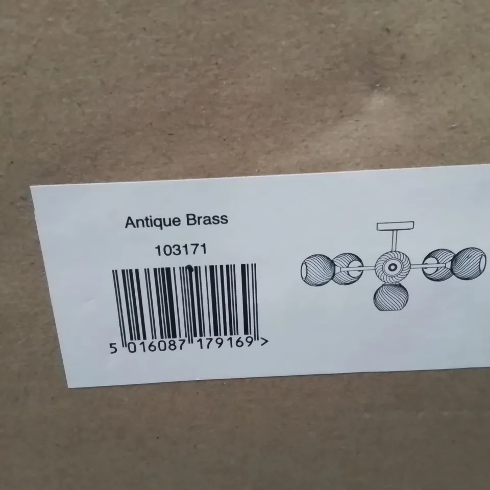 BOXED CEILING LIGHT PENDENT 