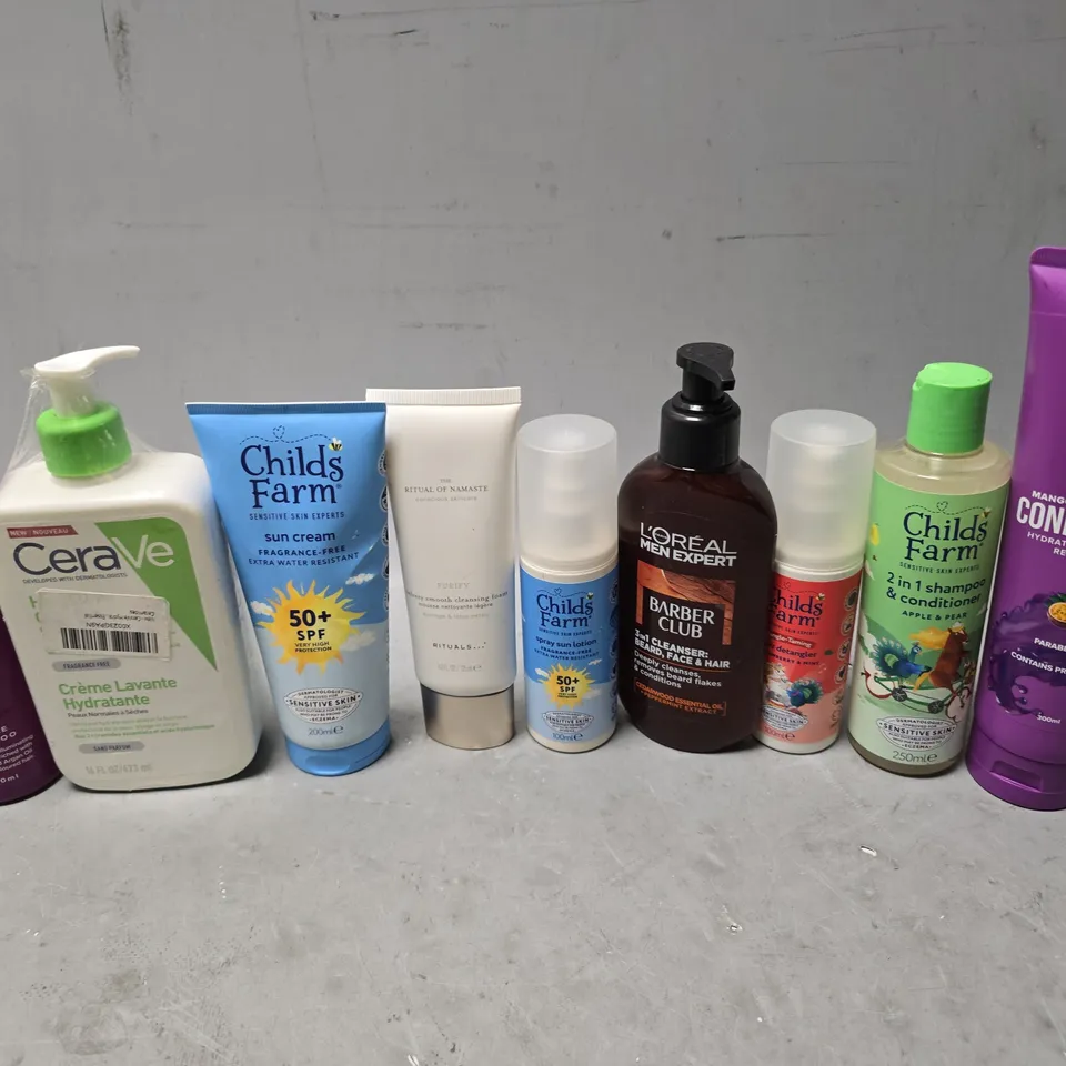 APPROXIMATEY 15 HEALTH AND BEAUTY PRODUCTS TO INCLUDE GIVE ME BLONDE SHOT, RITUALS CLEANSING FOAM, AND CHILD FARM SHAMPOO ETC. - COLLECTION ONLY