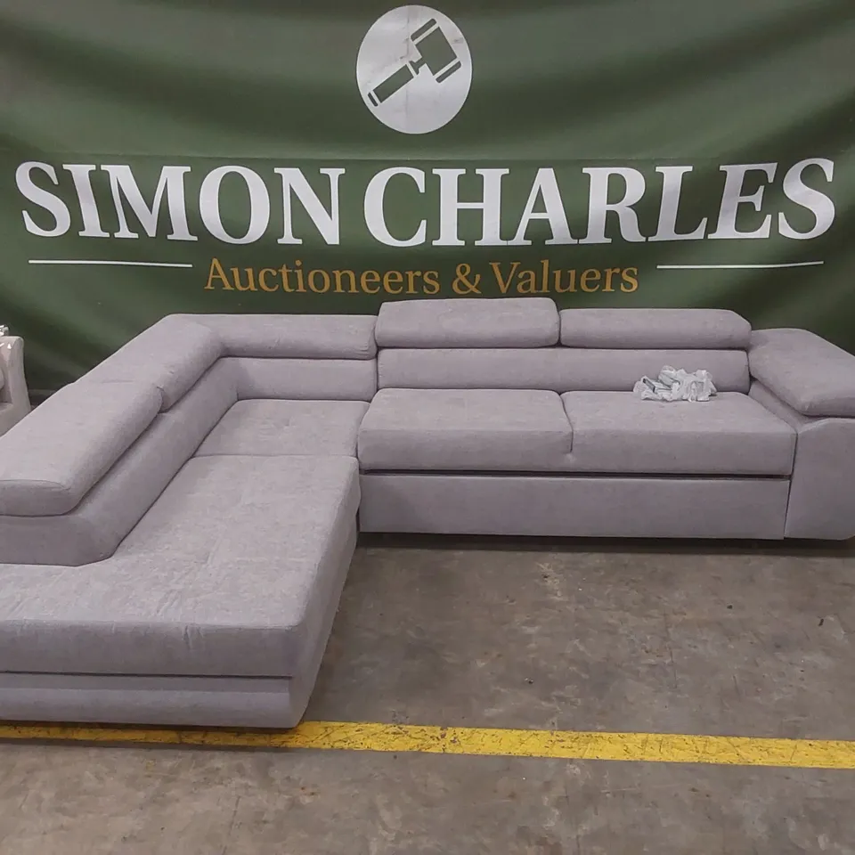 QUALITY DESIGNER FLAVIUS CORNER SOFA BED