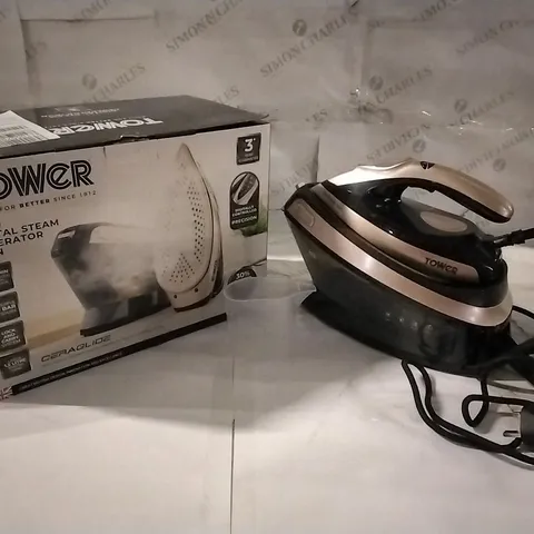 BOXED TOWER 2400W DIGITAL STEAM GENERATOR IRON