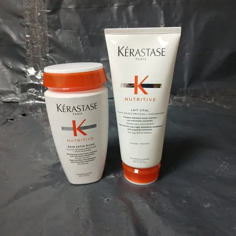 KERASTASE NUTRITIVE SHAMPOO 250ML AND CONDITIONER 200ML