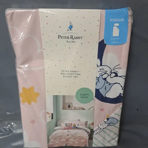 PETER RABBIT TODDLER BED DUVET SET