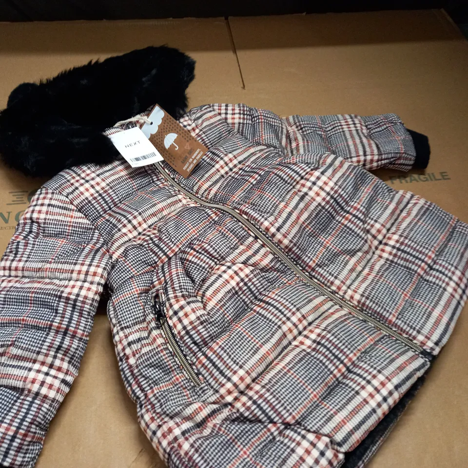 NEXT RAINY DAYS KIDS COAT - 2/3 YEARS