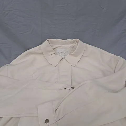 APRICOT WOMEN'S BEIGE SHIRT – LIGHT COLLAR, UK 16