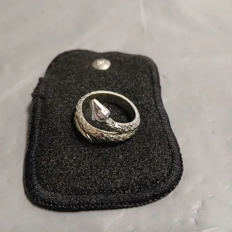 BOXED MISSOMA SNAKE THEMED RING 