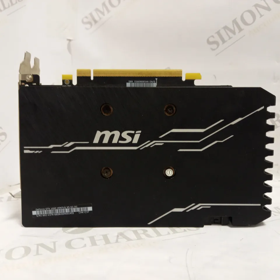 MSI GEFORCE GTX 1660 VENTUS XS 6G OC