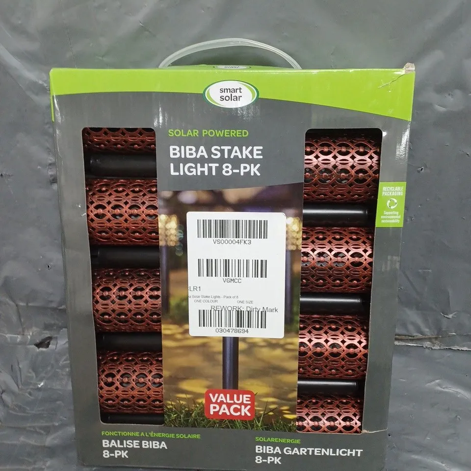 BOXED BIBA STAKE LIGHT SET  RRP £14.99