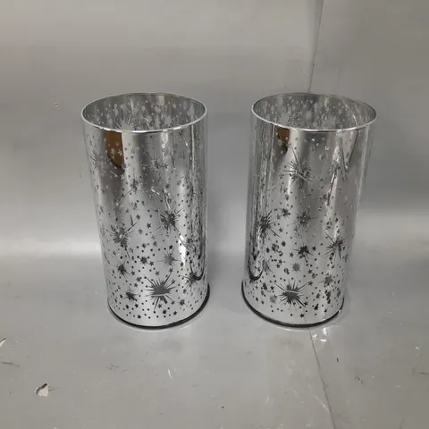 LUXA SET OF 2 PROJECTION TWINKLER LAMPS - STAR DESIGN