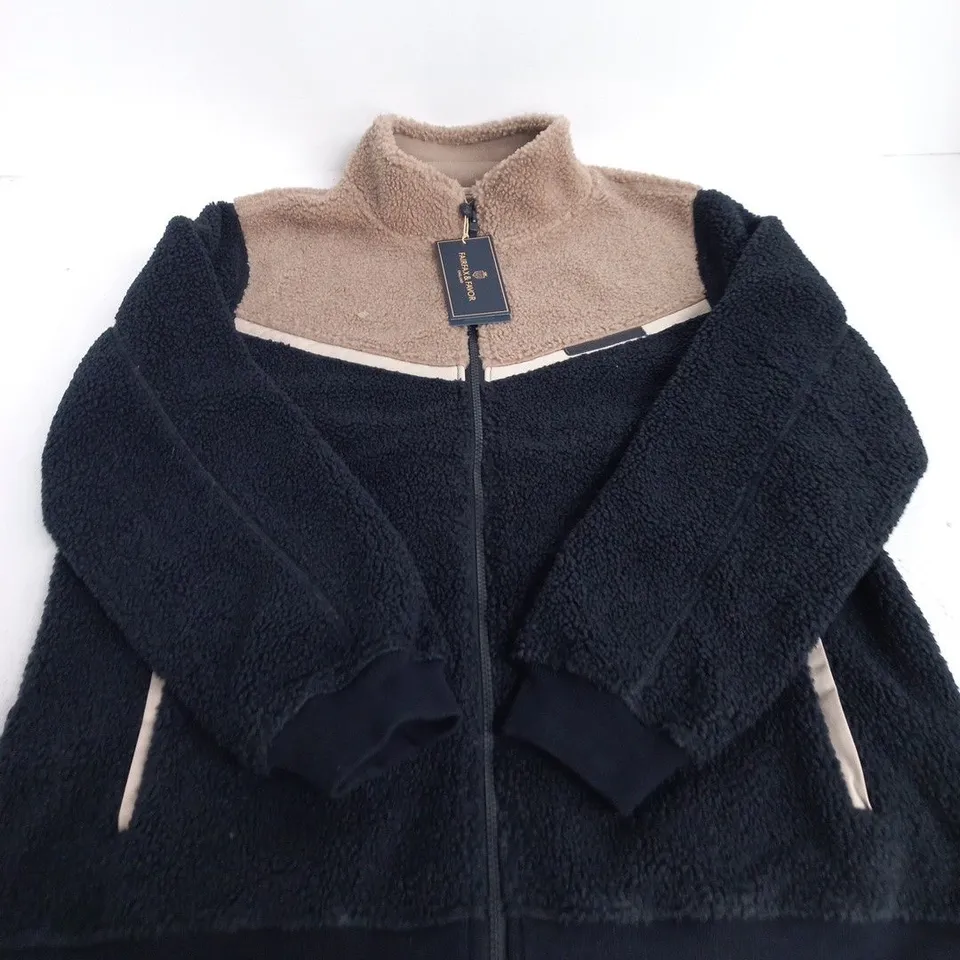 FAIRFAX & FAVOR THE AVA FLEECE JACKET, TRI‑COLOUR, XL