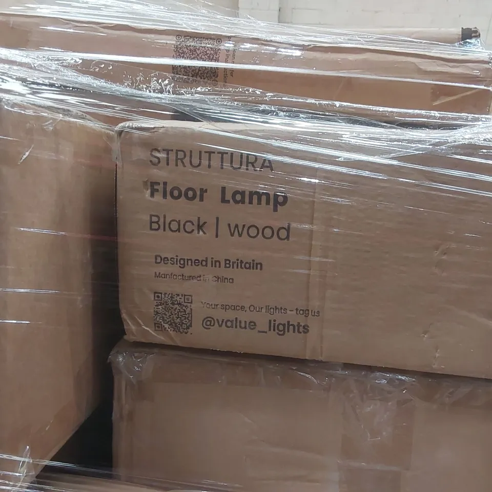 PALLET CONTAINING A VERY LARGE QUANTITY OF HOME LIGHTING PRODUCTS