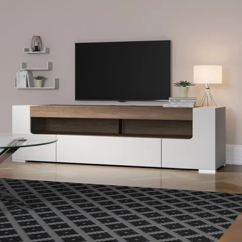 BOXED TV STAND FOR TVS UP TO 75" (2 BOXES)
