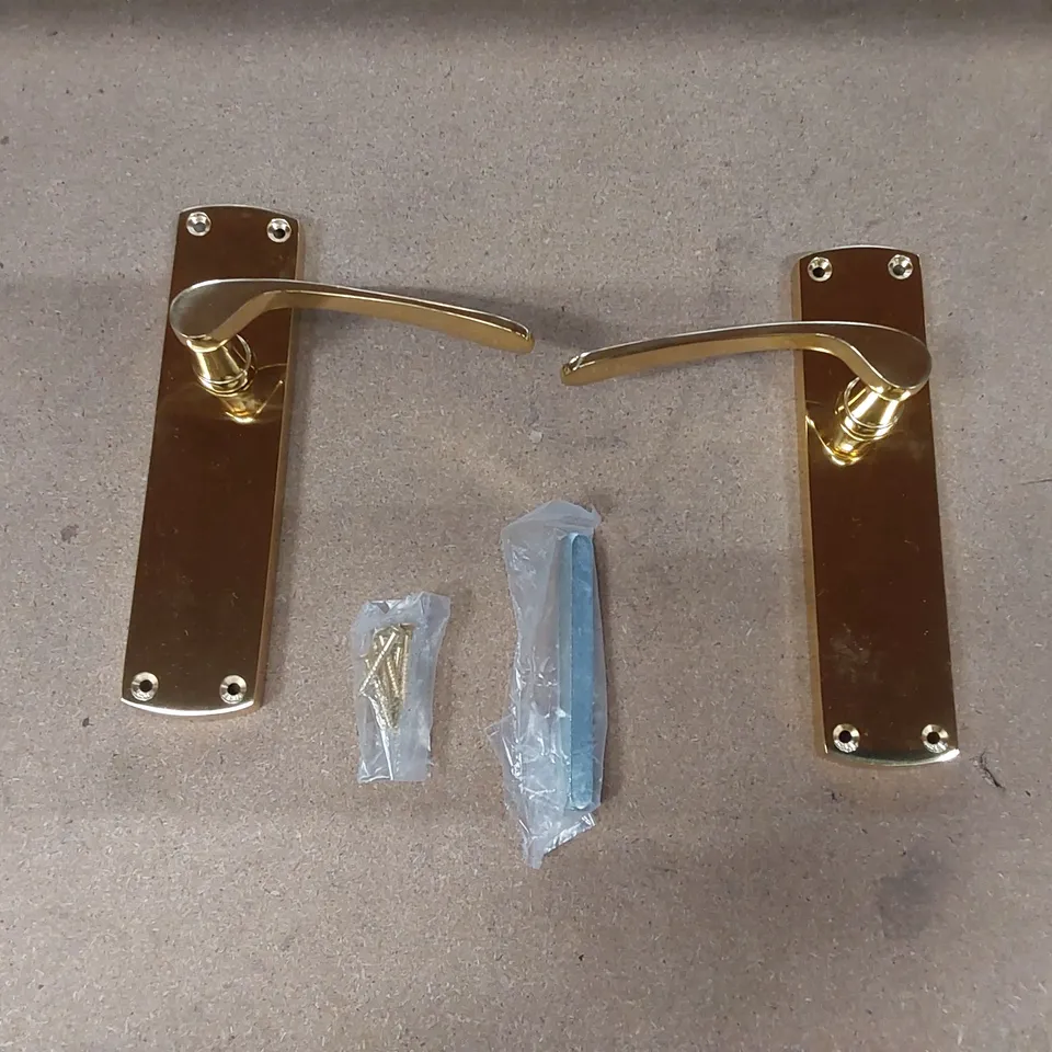 BOXED LUCA LATCH DOOR HANDLE - SET OF 2 (1 BOX)