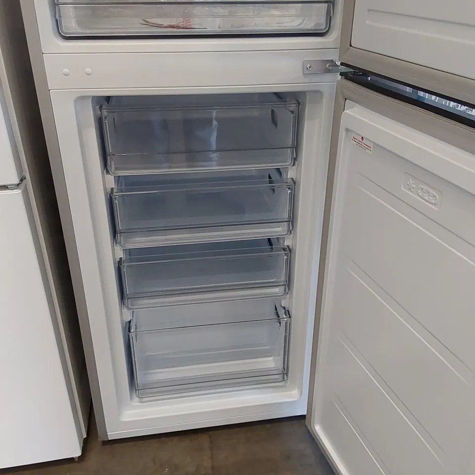 HOOVER HOCT3L517FSK 252 LITRE 50/50 FREESTANDING FRIDGE FREEZER SILVER - UNPROCESSED RAW RETURN