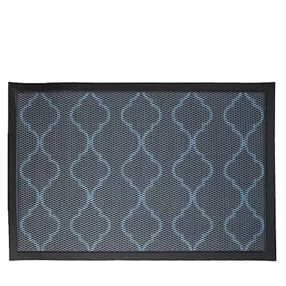 BERNINI AQUA TERRA DOORMAT IN BLUE