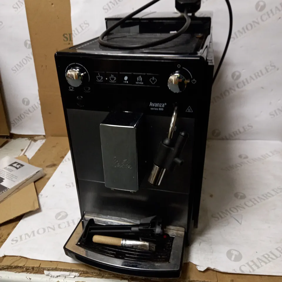 MELITA AVANZA SERIES 600 BEAN TO CUP COFFEE MACHINE