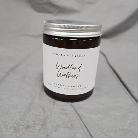PAWS RIGHT THERE WOODLAND WALKIES LUXURY CANDLE