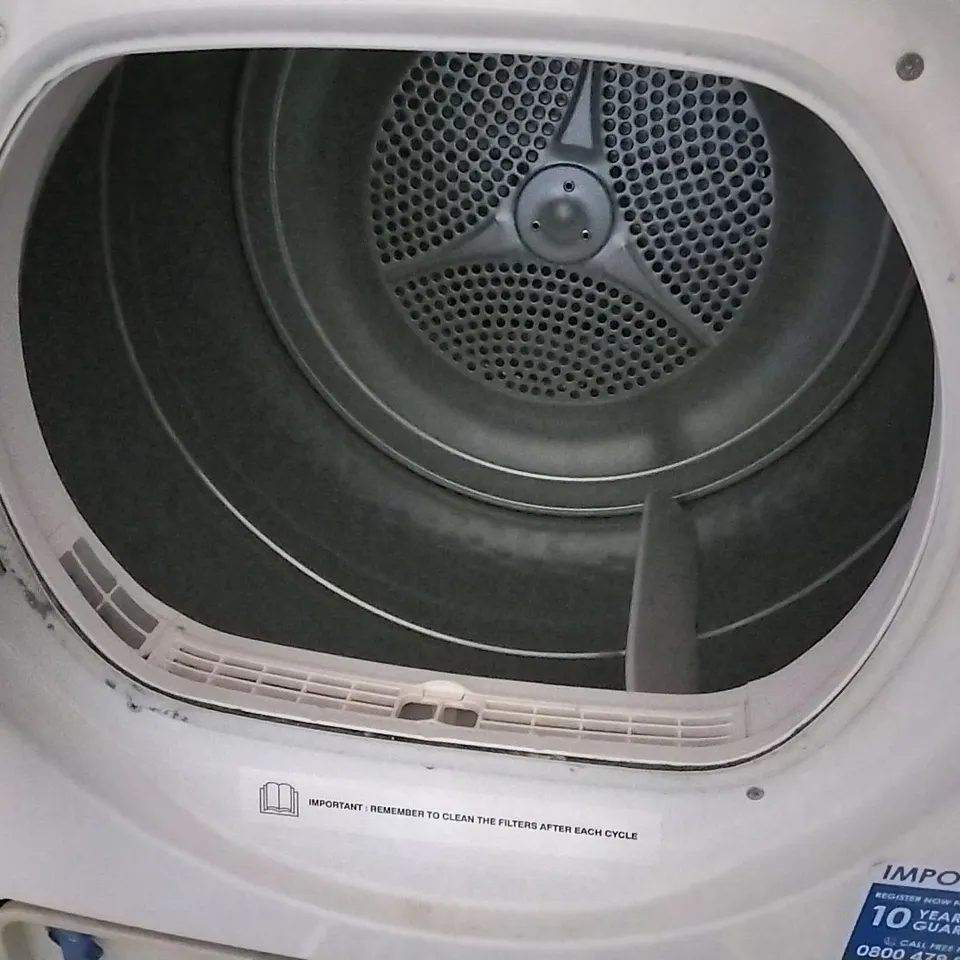 DESIGNER CANDY 10KG LOAD TUMBLE DRYER WHITE CS C10LF80