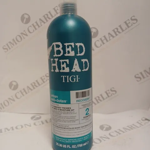 BED HEAD TIGI URBAN ANTIDOTES RECOVERY SHAMPOO - 750ML