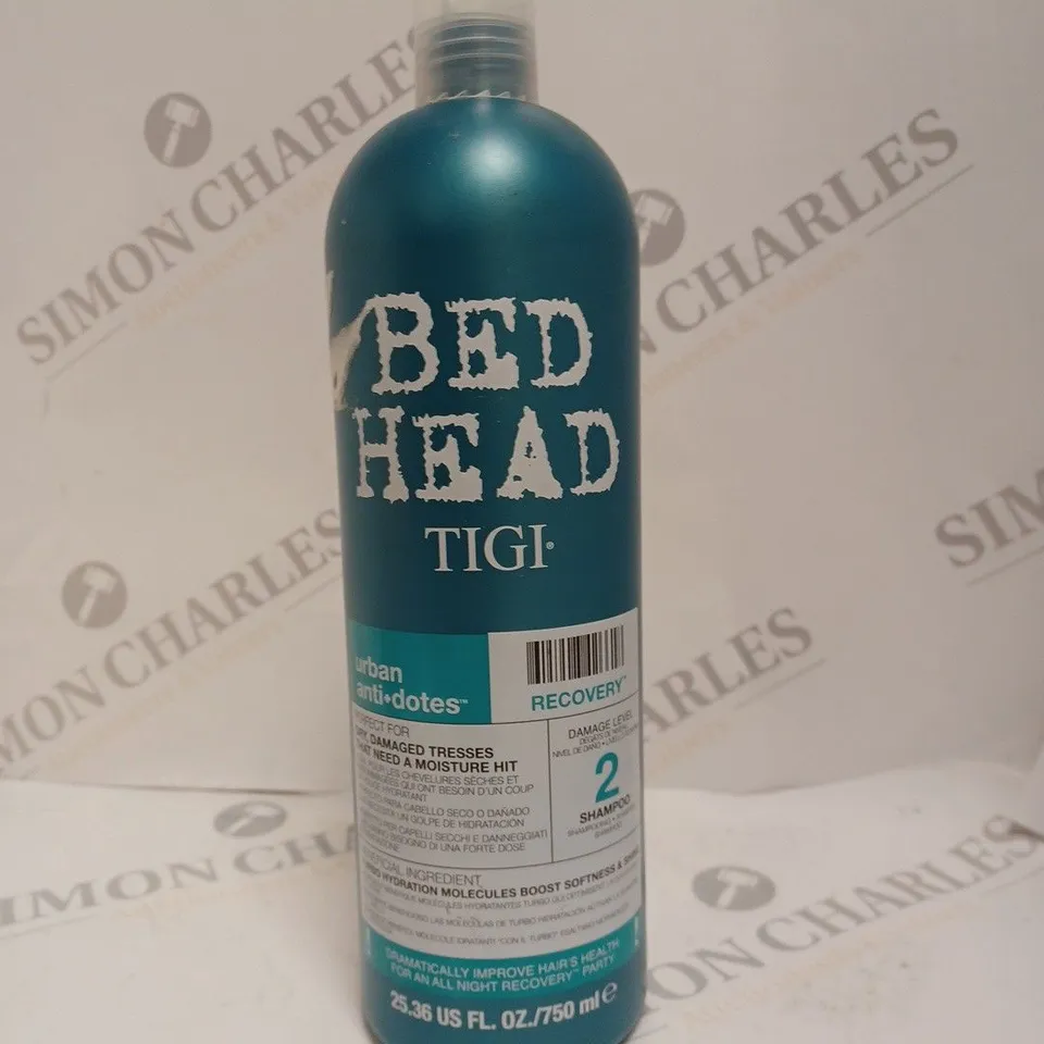 BED HEAD TIGI URBAN ANTIDOTES RECOVERY SHAMPOO - 750ML