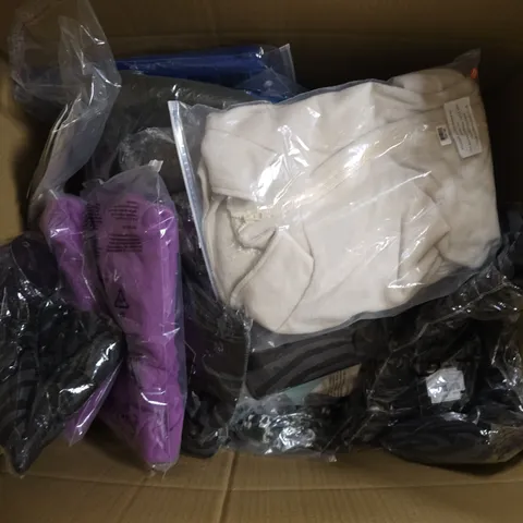 APPROXIMATELY 25 ASSORTED CLOTHING ITEMS IN VARIOUS SIZES, STYLES & COLOURS TO INCLUDE BRANDS SUCH AS QED LONDON, LA MERY, EMRECO, ETC - COLLECTION ONLY
