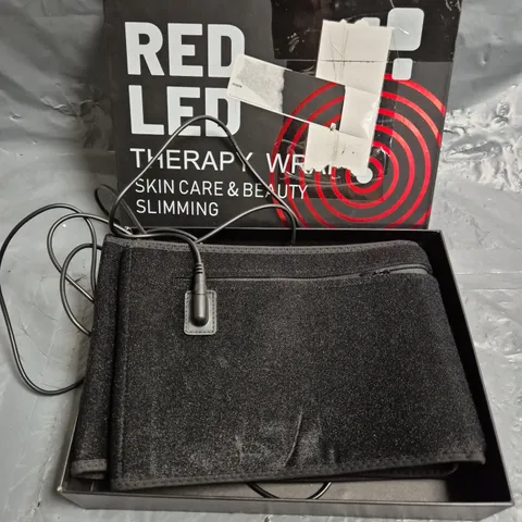 BOXED RED LED THERAPY WRAP SKIN CARE AND BEAUTY SLIMMING