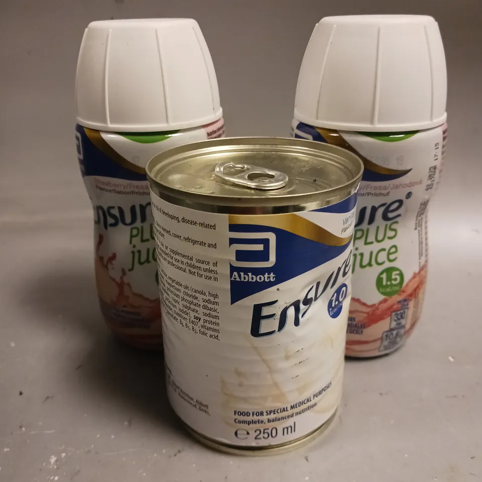 APPROXIMATELY 20 ASSORTED FOOD SUPPLEMENT DRINKS - COLLECTION ONLY 
