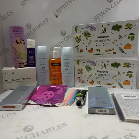 LOT OF HOUSEHOLD ITEMS TO INCLUDE HAPPY GOO ESSENTIAL OIL , ETC